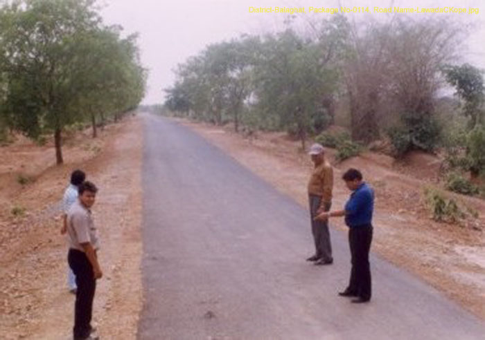 District-Balaghat, Package No-0114, Road Name-LawadaCKope