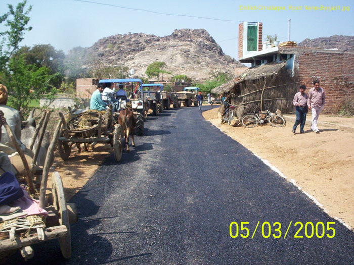 District-Chhatarpur, Road Name-Banjari1