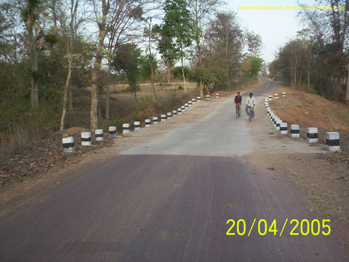 District-Chhatarpur, Road Name-Kutora1