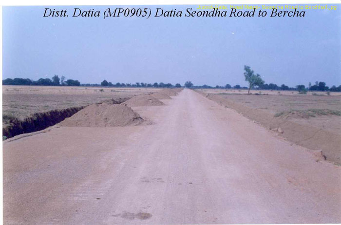 District-Datia, Road Name- Seondha Road to Berchha1