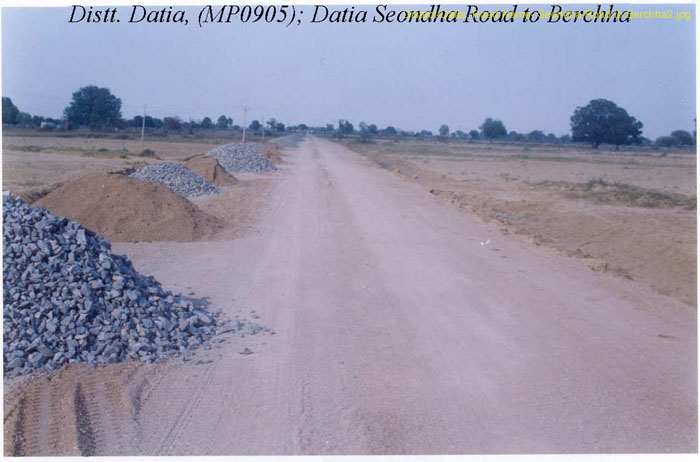District-Datia, Road Name- Seondha Road to Berchha2